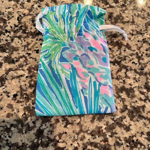 Lilly Pulitzer Multicolor Jewelry Dust Bag 4"x6" - Picture 2 of 2